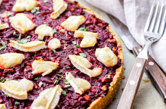 Rote Bete-Birnen Tarte
