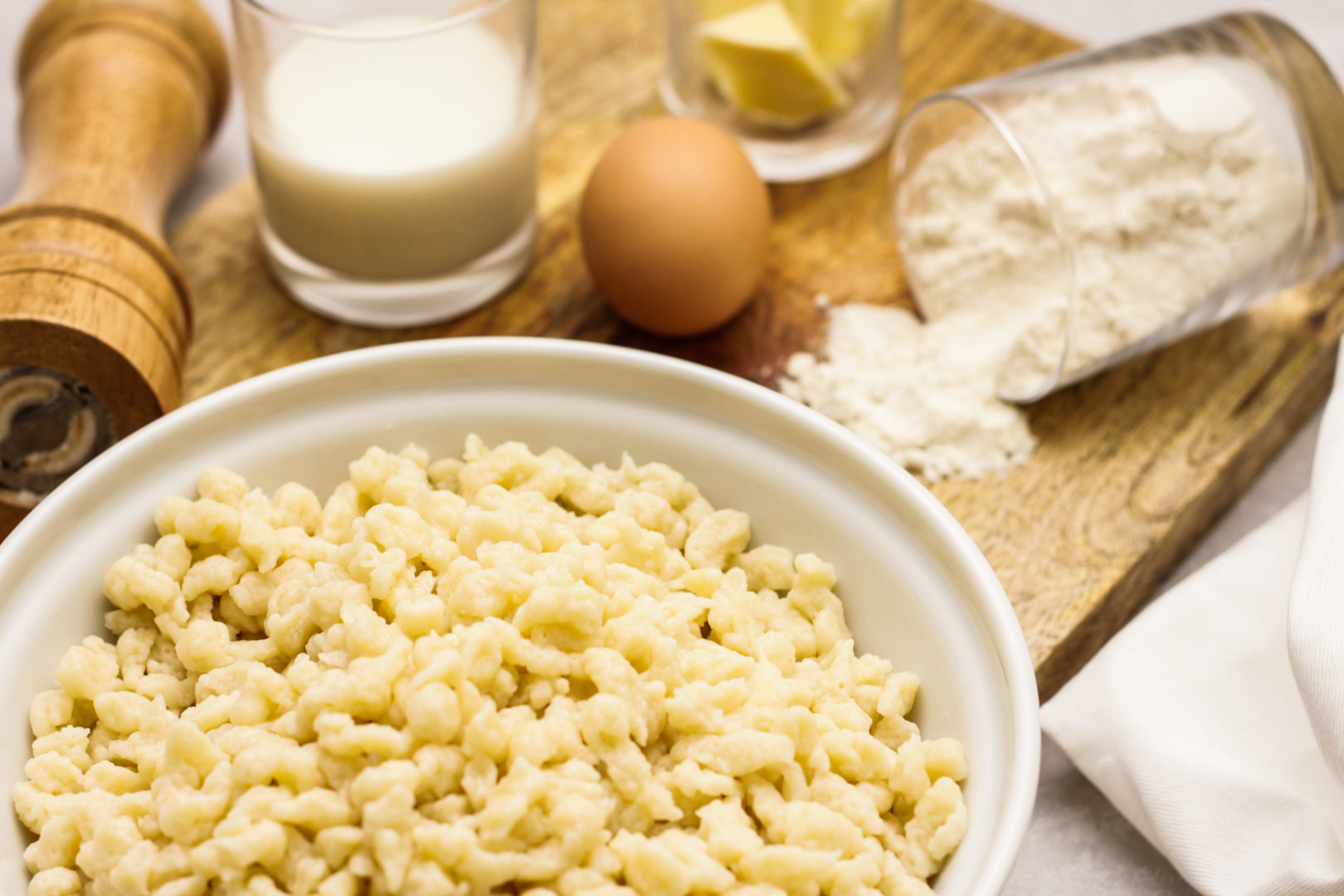 Spätzle nach Omis Art - Kleine Auster - Basisküche