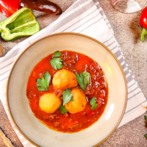 Paprika-Kartoffel-Gulasch